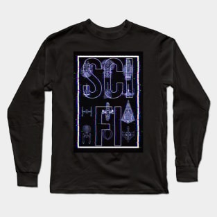 Sci-Fi Ships Long Sleeve T-Shirt